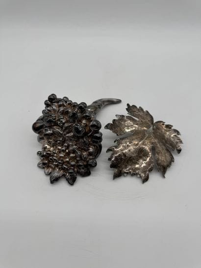 Italian silverware set Horn of plenty and...