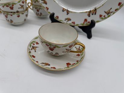 Balleroy Frères Limoges Chinoise porcelain...
