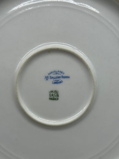 Balleroy Frères Limoges Chinoise porcelain...