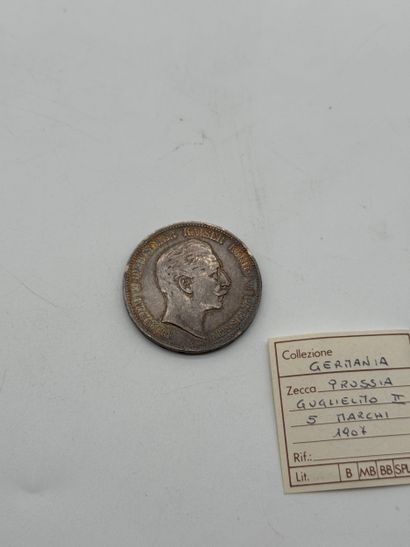 Germany / Prussia 5 Mark 1907 Wilhelm II
German...