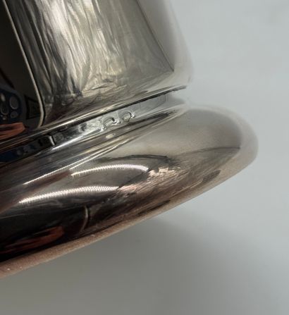 Isothermal bottle holder in silver 800, circa...