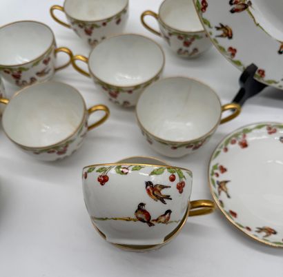 Balleroy Frères Limoges Chinoise porcelain...