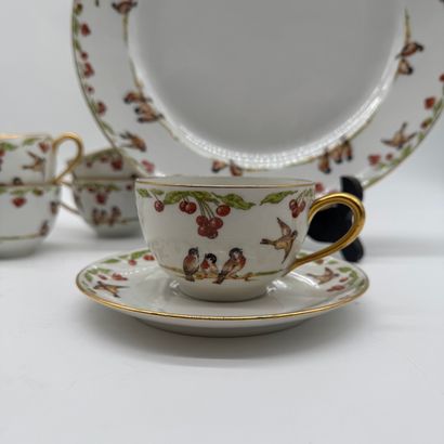 Balleroy Frères Limoges Chinoise porcelain...