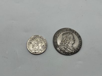 Set of two reproductions of Italian historical...