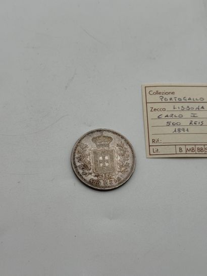Portugal Carlos I 500 Reis 1891
Portuguese...