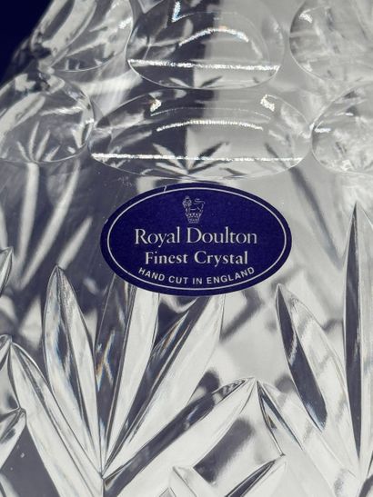 Royal Doulton Finest Crystal Decanter with...