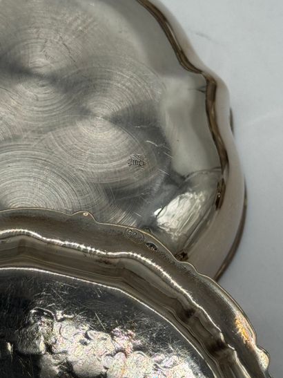 Silver dishes and trays, including Maison...
