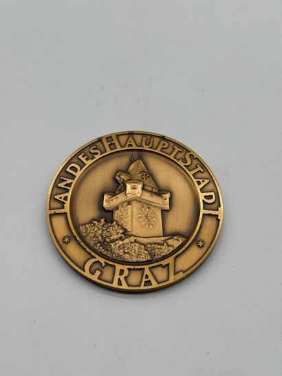 Landeshauptstadt Graz commemorative medal...