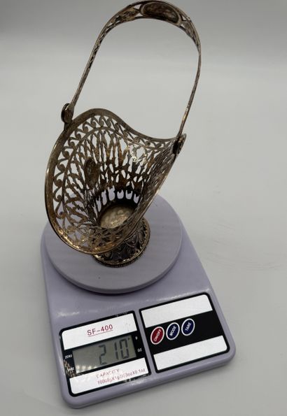 Johann Sigmund Kurz & Co. Hanau silver bridal...