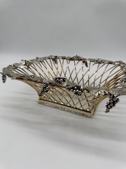 Lira Silver, Florence Openwork basket in...