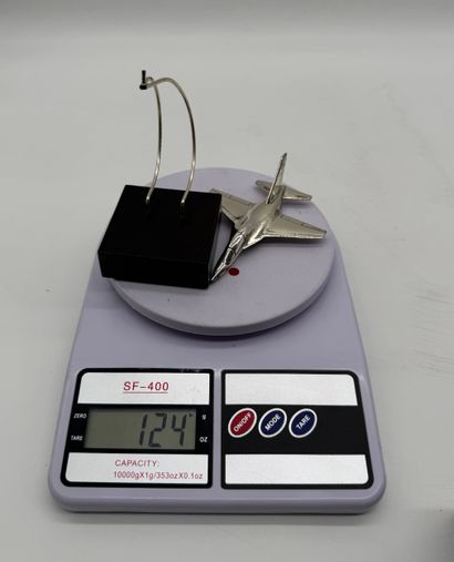 Miniature fighter plane in silver 925/1000
Miniature...