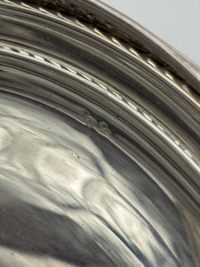 800 silver two-tier dumb waiter, circa 1950-1970
Solid...