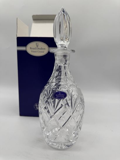 Royal Doulton Finest Crystal Decanter with...