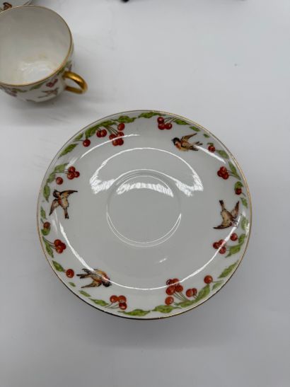 Balleroy Frères Limoges Chinoise porcelain...