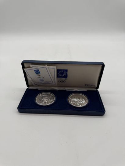 Athens Olympic Games 2004 Set of two commemorative...