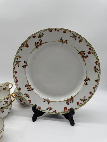 Balleroy Frères Limoges Chinoise porcelain...