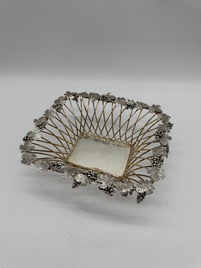 Lira Silver, Florence Openwork basket in...