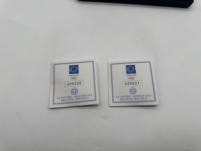 Athens Olympic Games 2004 Set of two commemorative...