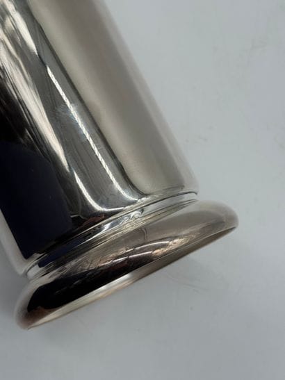 Isothermal bottle holder in silver 800, circa...