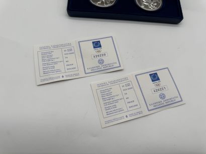 Athens Olympic Games 2004 Set of two commemorative...