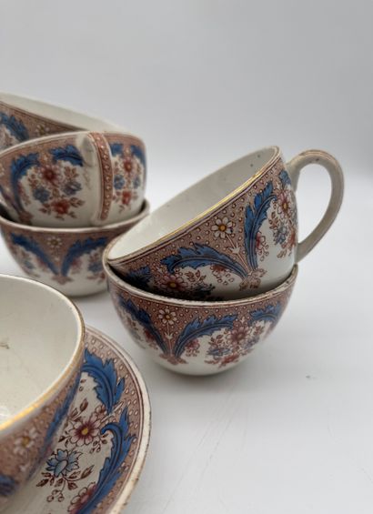 Sarreguemines Porcelain coffee service
Porcelain...