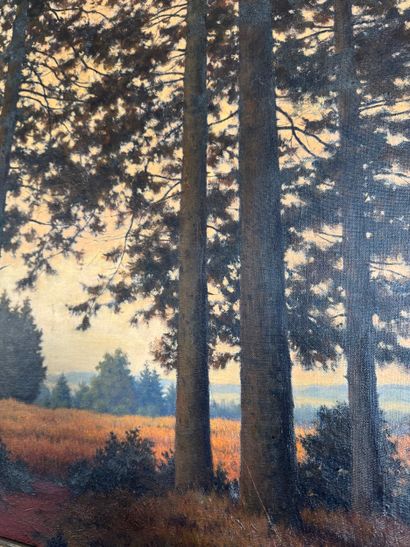 Richard Bourdouxhe (1886-1962) Landscape...