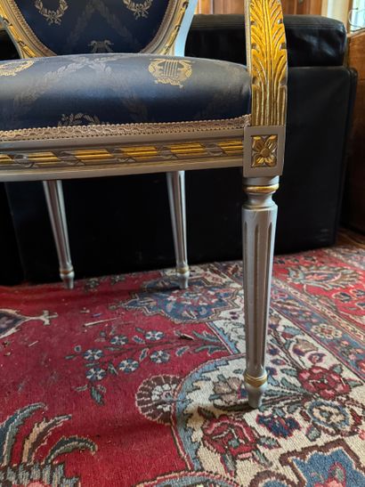 Bergère de style Louis XVI (XX siècle)
Bergère...