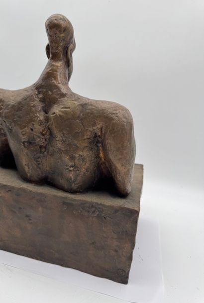Eugenie Bongs-Beer (Born 1948) - Mann Auf...