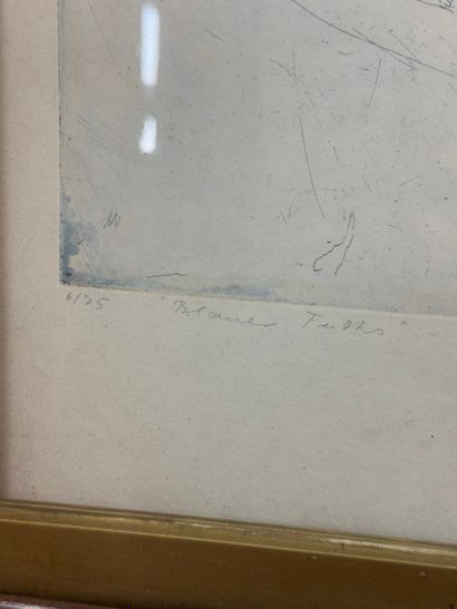 Helmtrud Nyström (1939 2021) Blauer Fuchs,...