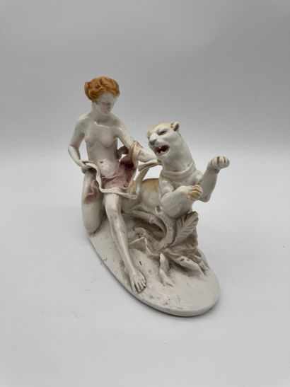 Ariadne on the panther Porcelain group
Porcelain...