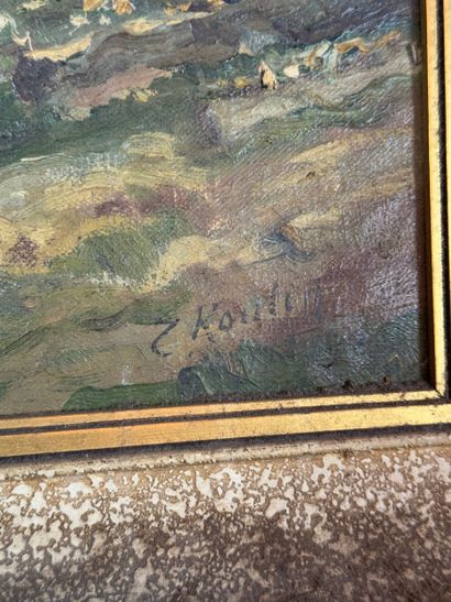 Roulin Le château de Vêves
Oil on canvas...