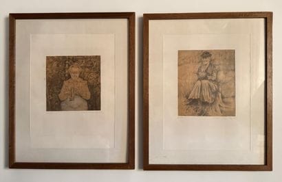 Kathleen Caddick (née en 1937) Deux personnes...