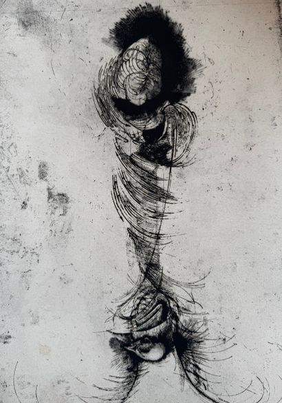 Serge Waem (20th century) Compositions organiques...