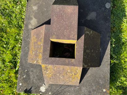 Joachim Bandau (né en 1936) Sculpture Bunker...
