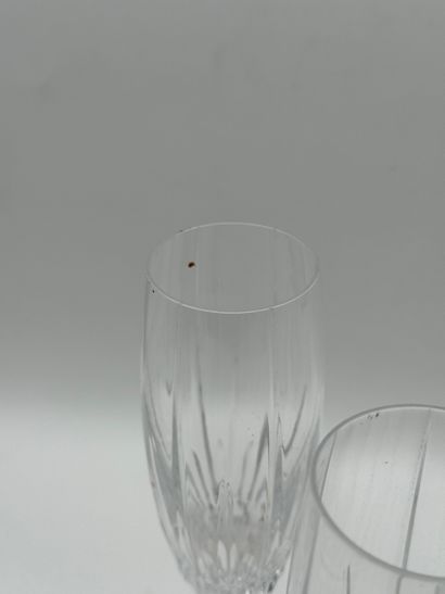Set of six Rogaska champagne flutes - Crystal
Suite...
