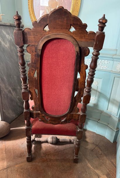 Fauteuil de style Louis XIII (XXe siècle)
En...