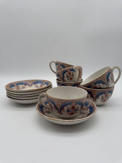 Sarreguemines Porcelain coffee service
Porcelain...