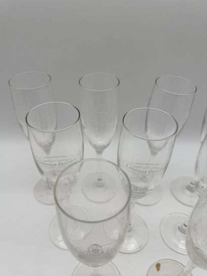 Laurent-Perrier - Set of 9 champagne flutes
Slender-shaped...