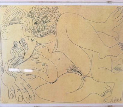 Pablo Picasso (1881-1973) Nude, 4.9.69 IV
Printed...