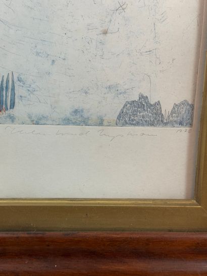 Helmtrud Nyström (1939 2021) Blauer Fuchs,...