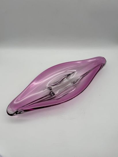 Val Saint-Lambert (XX century) Purple crystal...