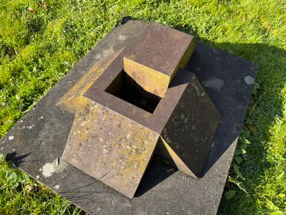 Joachim Bandau (né en 1936) Sculpture Bunker...