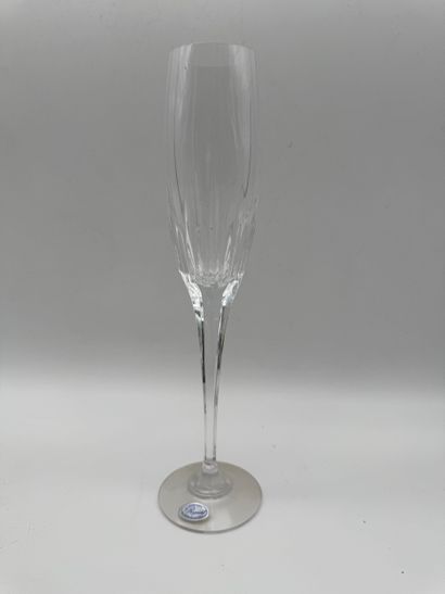 Set of six Rogaska champagne flutes - Crystal
Suite...