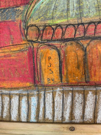 P.J.S Hagia Sophia, Istanbul, 1994
Pastel...