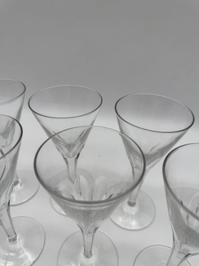 Set of 7 wine glasses - Cristal

Dimensions...