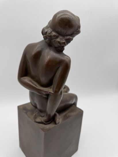 Armand Bonnetain (1883 - 1973) - Seated female...