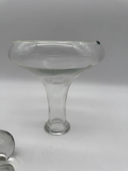 Glass wine decanter - Stopper model
Baluster-shaped...