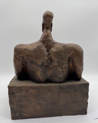 Eugenie Bongs-Beer (Born 1948) - Mann Auf...