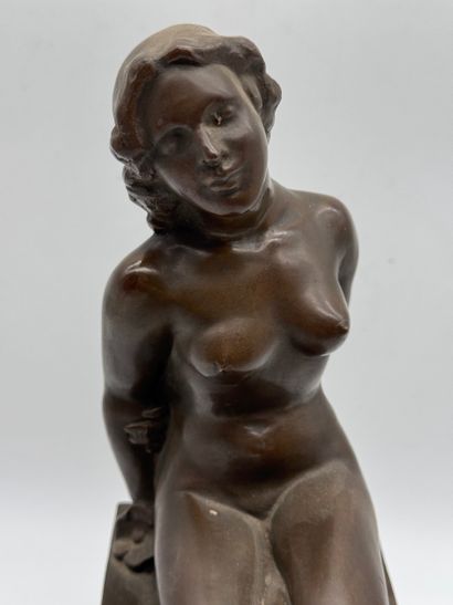Armand Bonnetain (1883 - 1973) - Seated female...