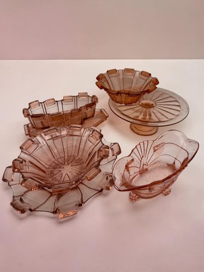 Art Deco glassware set - 7 pieces
Art Deco...